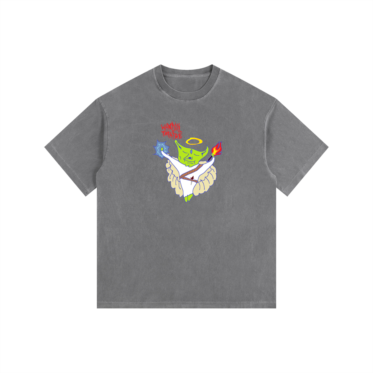 heavenly goblin oversized cotton shirt